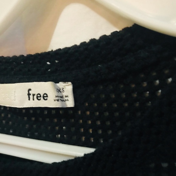 Free Black Knit Top - Picture 2 of 2